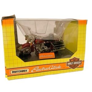 Matchbox Harley-Davidson Special Edition 1993 Electra Glide Diecast Motorcycle